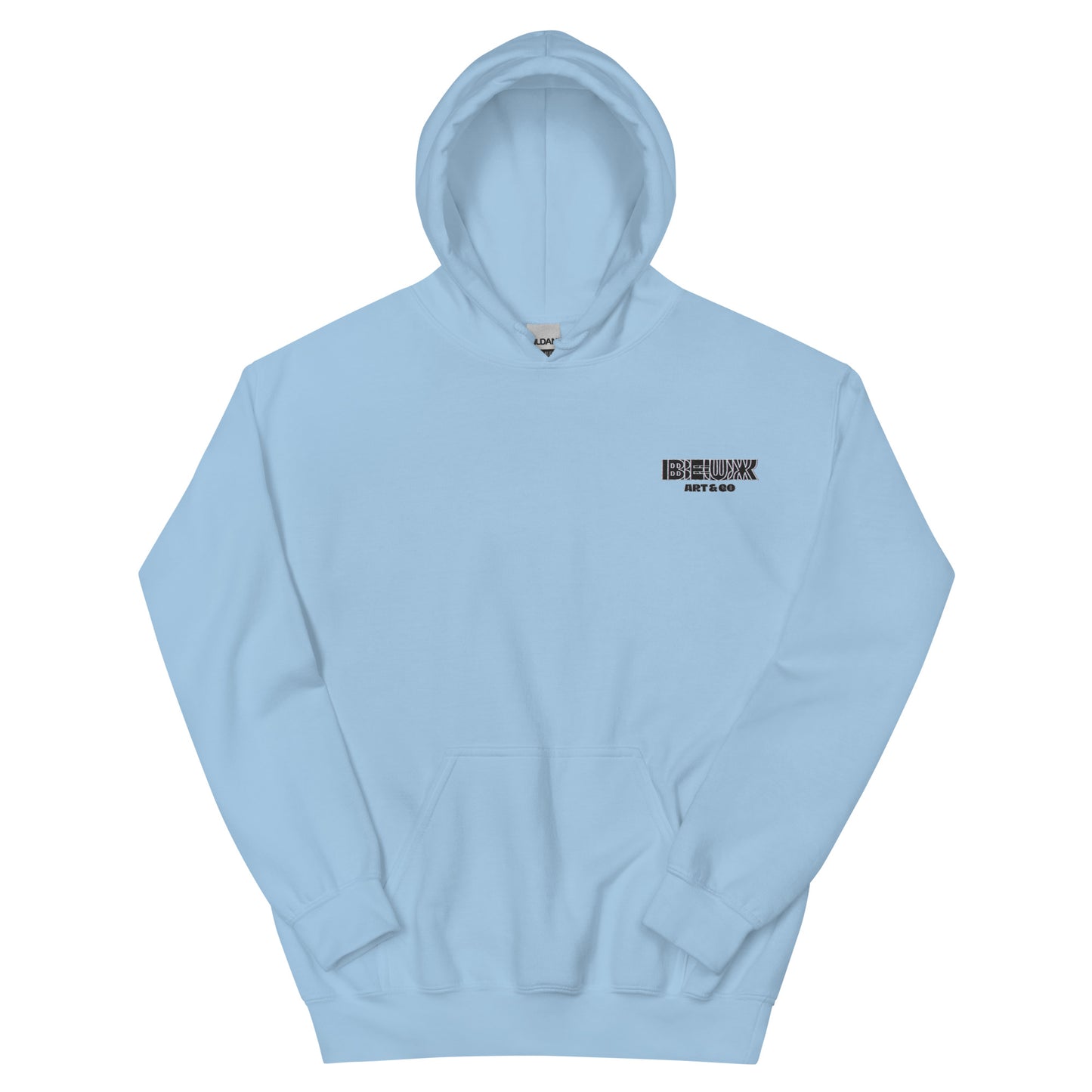 BEUX ART&CO - BALANCE - HOODIE - MAIN FRONT LOGO (BEUX) LEFT CHEST