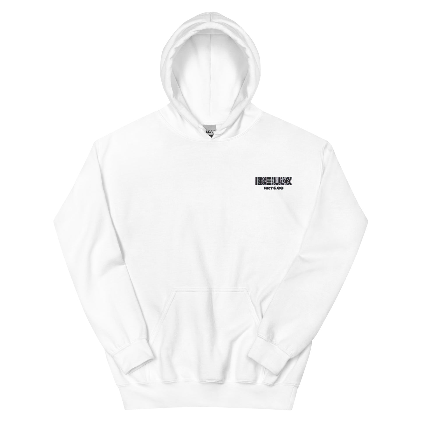 BEUX ART&CO - BALANCE - HOODIE - MAIN FRONT LOGO (BEUX) LEFT CHEST